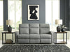 Gauntlet Reclining Sofa - U&U Home Budget Furniture (Carteret, NJ)