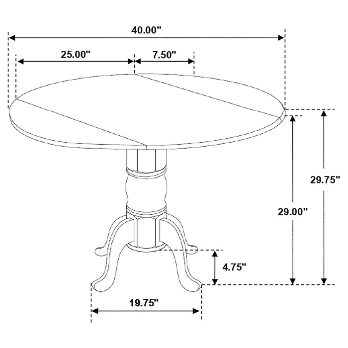 Allison 5 Pc Dining Sets - U&U Home Budget Furniture (Carteret, NJ)
