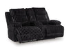 Rhine Falls Reclining Loveseat with Console - U&U Home Budget Furniture (Carteret, NJ)