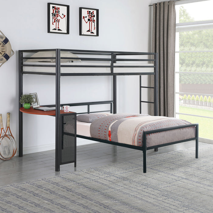 Fisher Loft Twin & Full Beds - U&U Home Budget Furniture (Carteret, NJ)