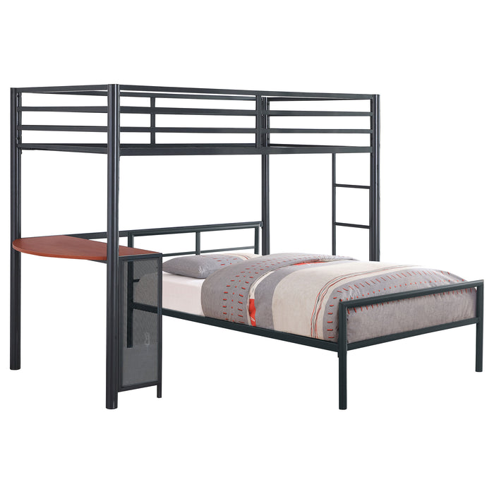 Fisher Loft Twin & Full Beds - U&U Home Budget Furniture (Carteret, NJ)