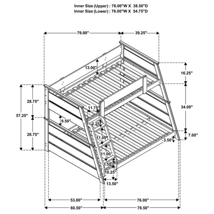 Holden Bunk Beds - U&U Home Budget Furniture (Carteret, NJ)