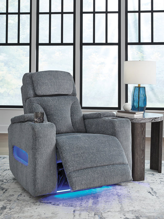 Studio Cave Power Recliner - U&U Home Budget Furniture (Carteret, NJ)