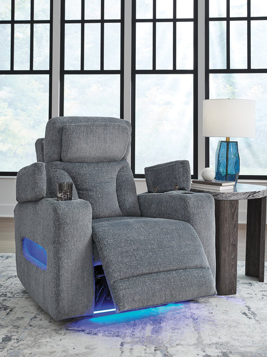 Studio Cave Power Recliner - U&U Home Budget Furniture (Carteret, NJ)