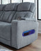 Studio Cave Power Reclining Sofa - U&U Home Budget Furniture (Carteret, NJ)