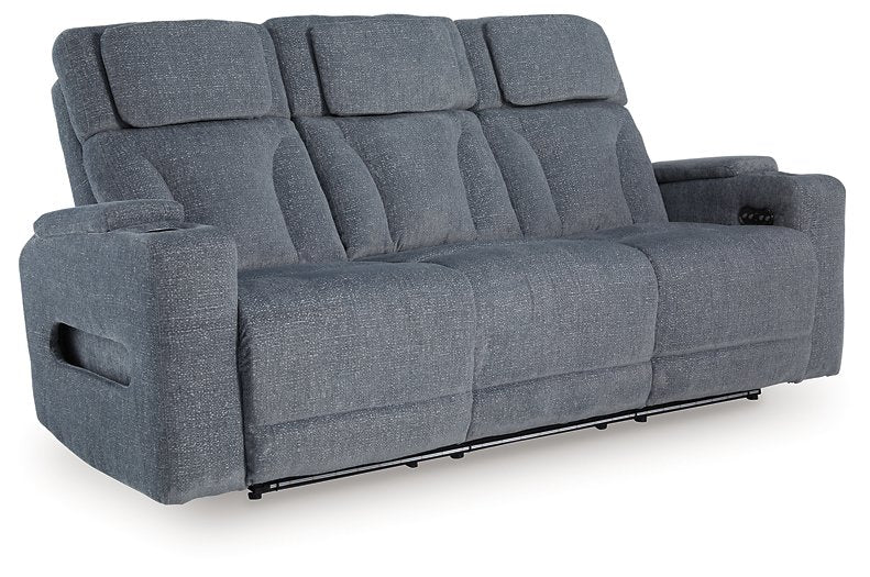 Studio Cave Power Reclining Sofa - U&U Home Budget Furniture (Carteret, NJ)