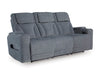 Studio Cave Power Reclining Sofa - U&U Home Budget Furniture (Carteret, NJ)