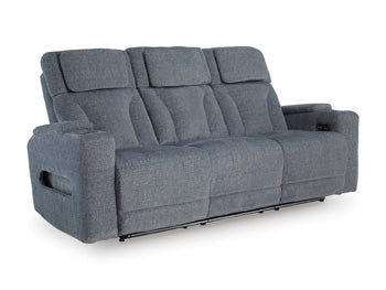 Studio Cave Power Reclining Sofa - U&U Home Budget Furniture (Carteret, NJ)