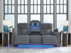 Studio Cave Power Reclining Sofa - U&U Home Budget Furniture (Carteret, NJ)