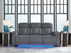 Studio Cave Power Reclining Sofa - U&U Home Budget Furniture (Carteret, NJ)