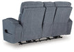 Studio Cave Power Reclining Loveseat with Console - U&U Home Budget Furniture (Carteret, NJ)
