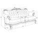 Victoria Stationary Sets - U&U Home Budget Furniture (Carteret, NJ)