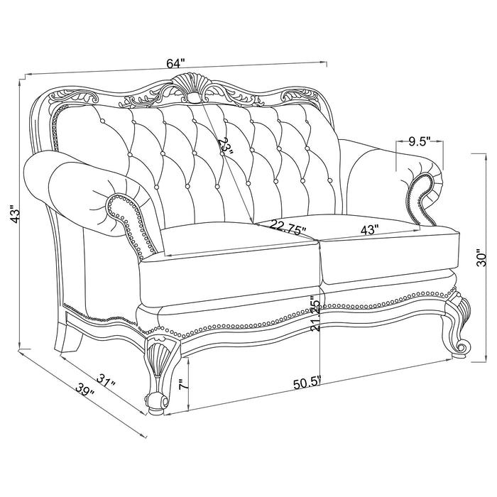 Victoria Stationary Sets - U&U Home Budget Furniture (Carteret, NJ)