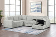 Devonshire Sleeper Sectionals - U&U Home Budget Furniture (Carteret, NJ)