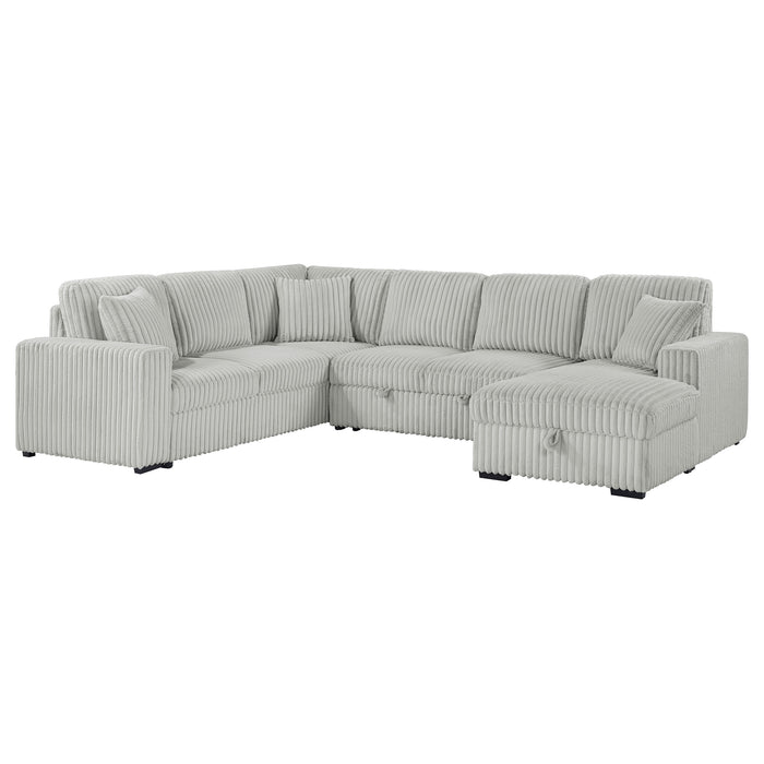 Devonshire Sleeper Sectionals - U&U Home Budget Furniture (Carteret, NJ)