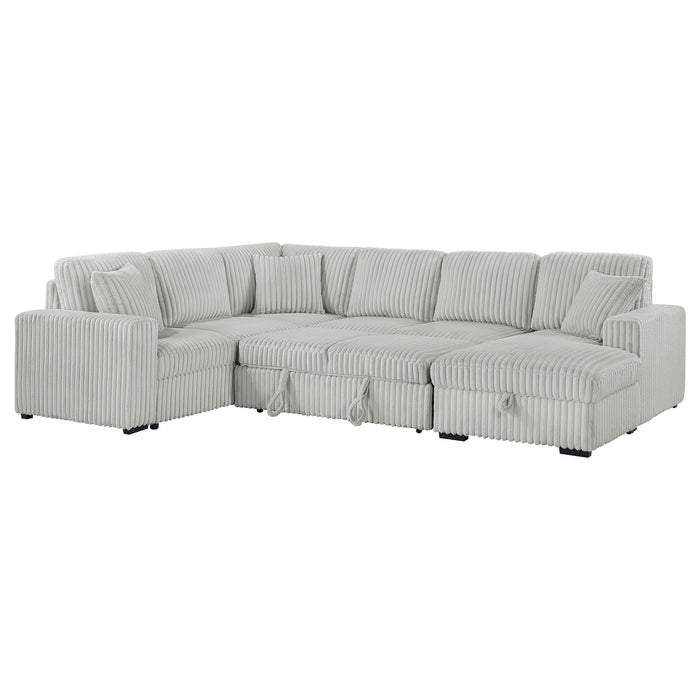 Devonshire Sleeper Sectionals - U&U Home Budget Furniture (Carteret, NJ)