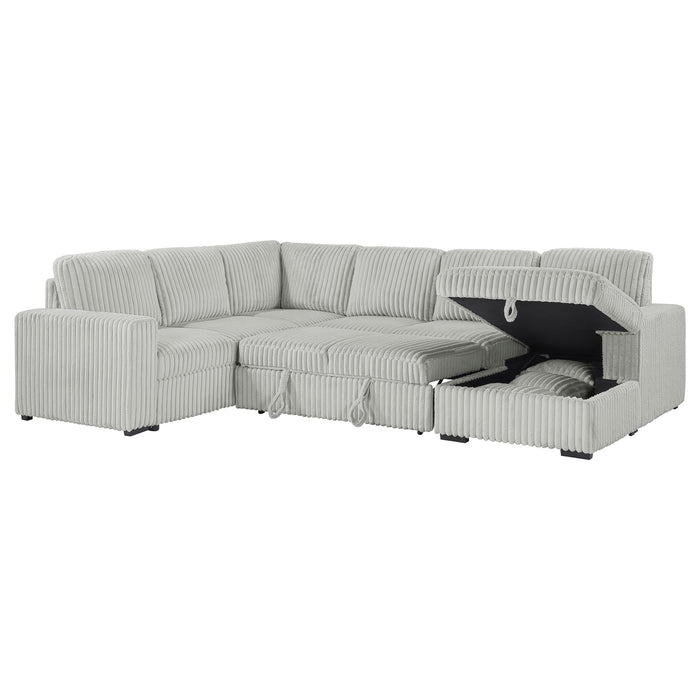 Devonshire Sleeper Sectionals - U&U Home Budget Furniture (Carteret, NJ)
