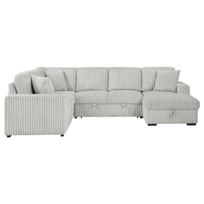 Devonshire Sleeper Sectionals - U&U Home Budget Furniture (Carteret, NJ)