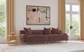 Elizabeth Stationary Sofa - U&U Home Budget Furniture (Carteret, NJ)