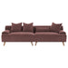 Elizabeth Stationary Sofa - U&U Home Budget Furniture (Carteret, NJ)