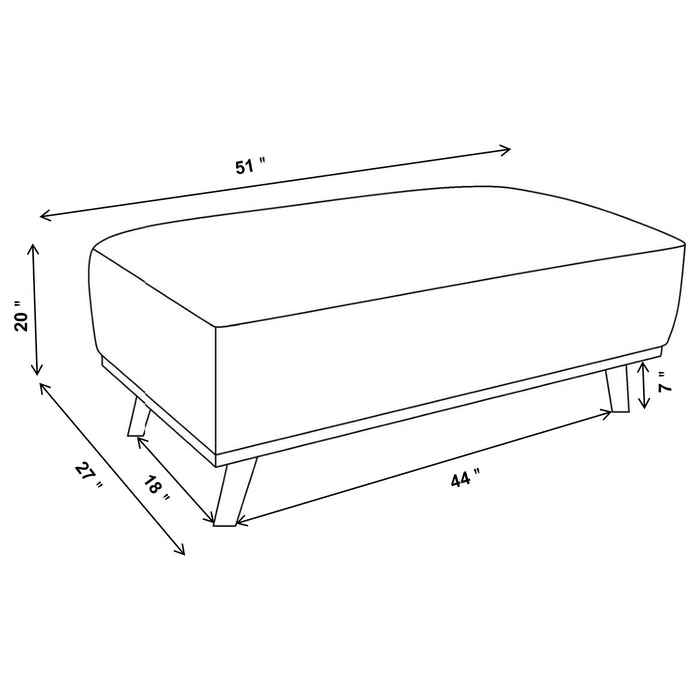 Elizabeth Ottoman - U&U Home Budget Furniture (Carteret, NJ)
