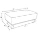 Elizabeth Ottoman - U&U Home Budget Furniture (Carteret, NJ)