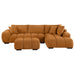 Camacho Stationary Sectionals - U&U Home Budget Furniture (Carteret, NJ)