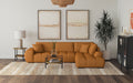 Camacho Stationary Sectionals Upholstered - U&U Home Budget Furniture (Carteret, NJ)