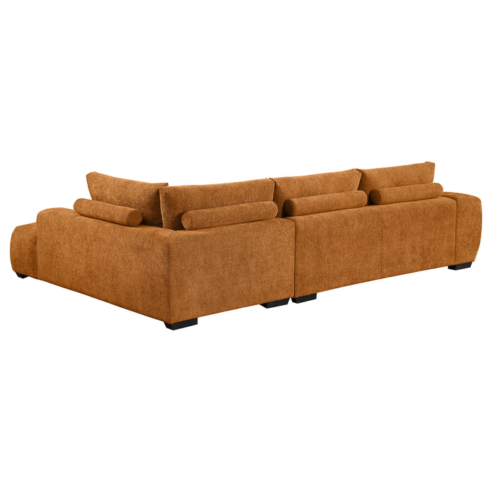 Camacho Stationary Sectionals Upholstered - U&U Home Budget Furniture (Carteret, NJ)