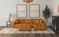 Camacho Stationary Sectionals Upholstered - U&U Home Budget Furniture (Carteret, NJ)
