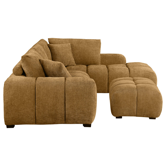 Camacho Stationary Sectionals - U&U Home Budget Furniture (Carteret, NJ)