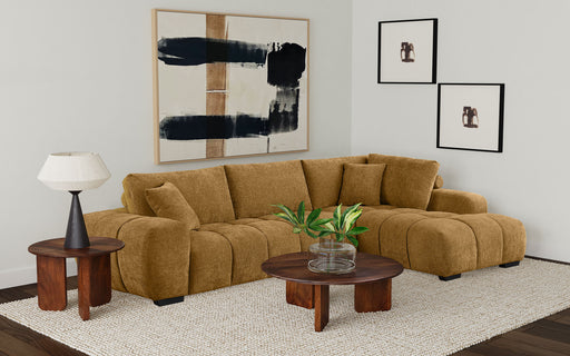 Camacho Stationary Sectionals Upholstered - U&U Home Budget Furniture (Carteret, NJ)