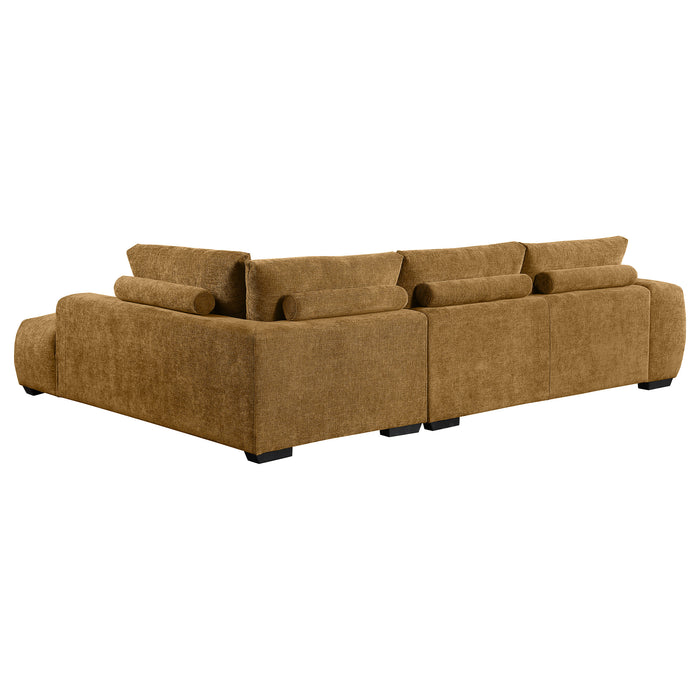 Camacho Stationary Sectionals Upholstered - U&U Home Budget Furniture (Carteret, NJ)
