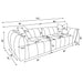 Winchester Stationary Sofa - U&U Home Budget Furniture (Carteret, NJ)