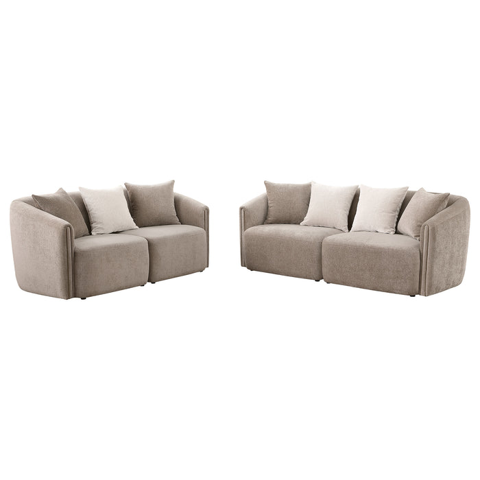 Townsend Stationary 2 Pc Set - U&U Home Budget Furniture (Carteret, NJ)