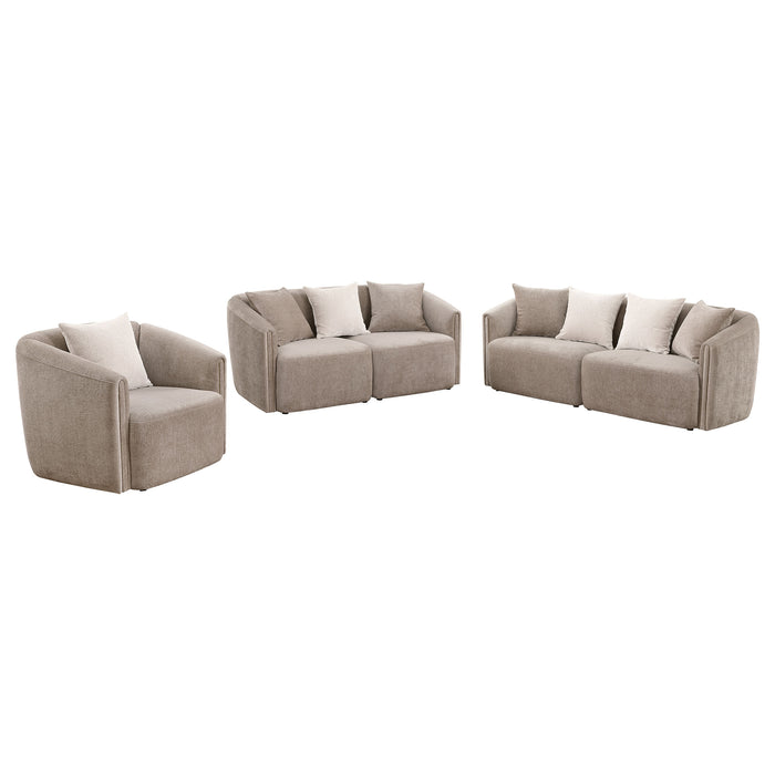 Townsend Stationary 3 Pc Set - U&U Home Budget Furniture (Carteret, NJ)
