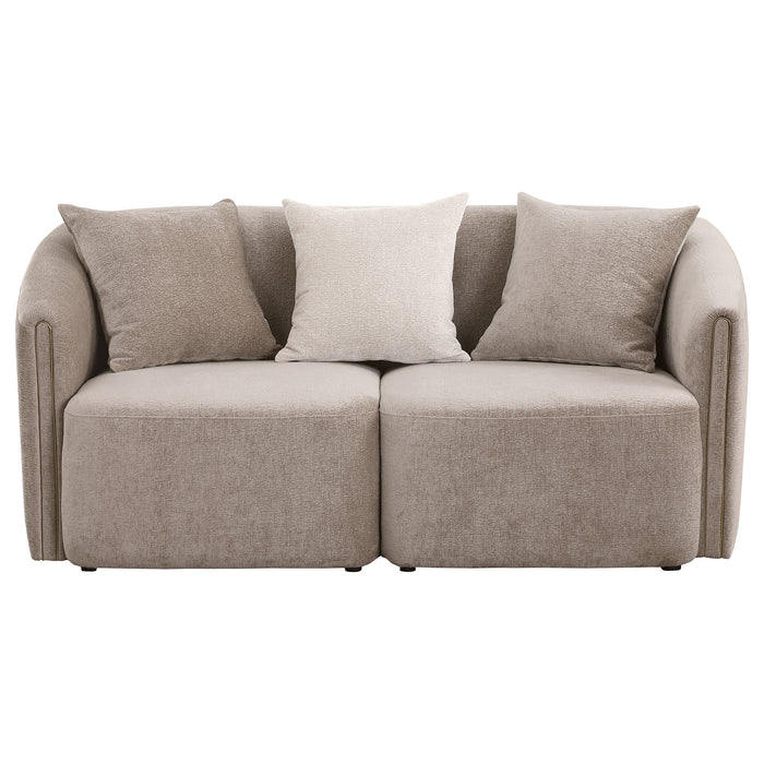 Townsend Stationary Loveseat - U&U Home Budget Furniture (Carteret, NJ)