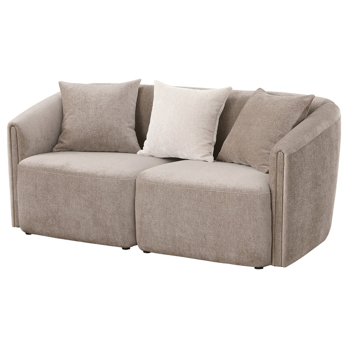 Townsend Stationary Loveseat - U&U Home Budget Furniture (Carteret, NJ)