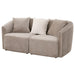 Townsend Stationary Loveseat - U&U Home Budget Furniture (Carteret, NJ)