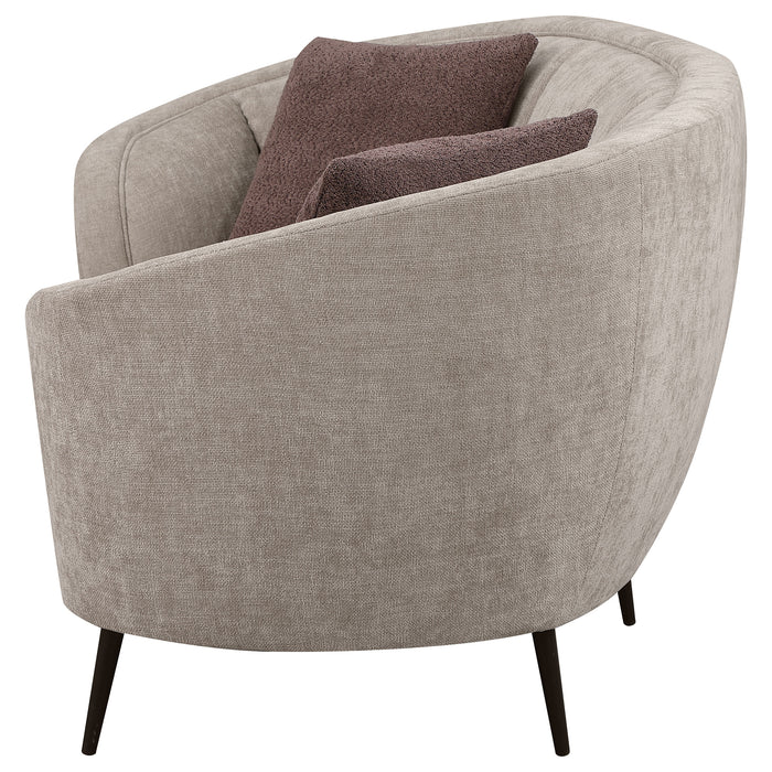 Ellorie Stationary Loveseat - U&U Home Budget Furniture (Carteret, NJ)