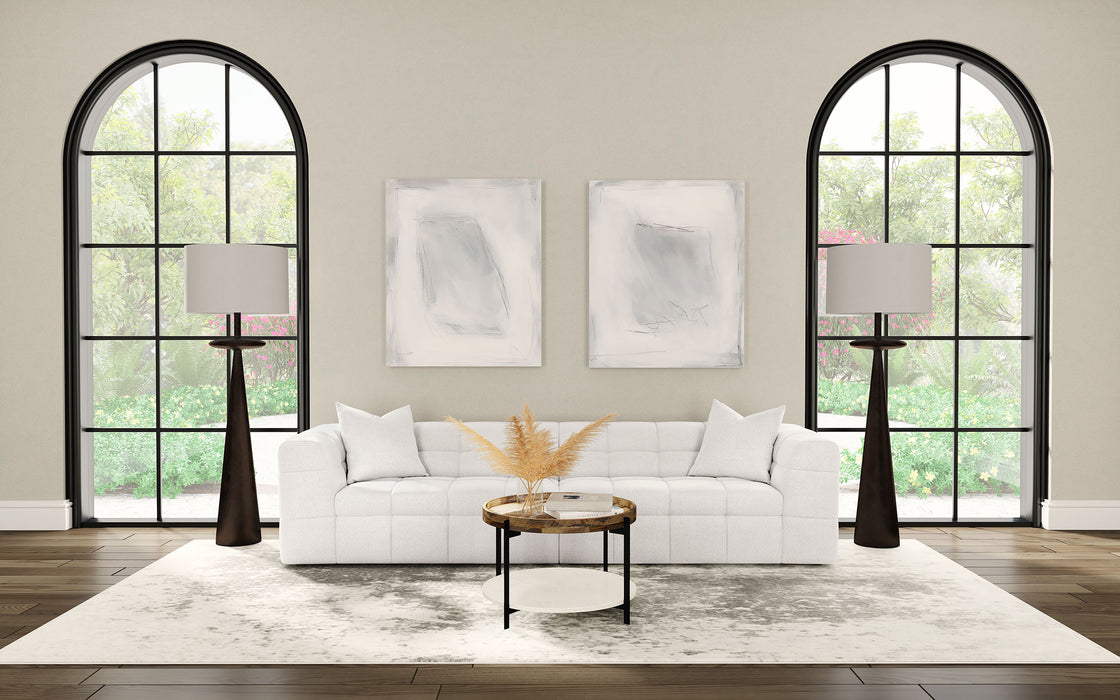 Everly Stationary Sofa - U&U Home Budget Furniture (Carteret, NJ)