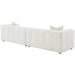 Everly Stationary Sofa - U&U Home Budget Furniture (Carteret, NJ)
