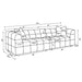 Everly Stationary Sofa - U&U Home Budget Furniture (Carteret, NJ)