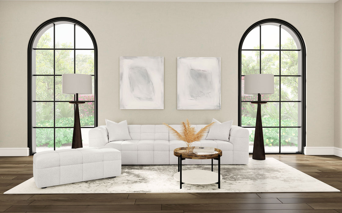 Everly Stationary Sofa - U&U Home Budget Furniture (Carteret, NJ)