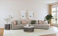 Fayette Stationary Sectionals - U&U Home Budget Furniture (Carteret, NJ)