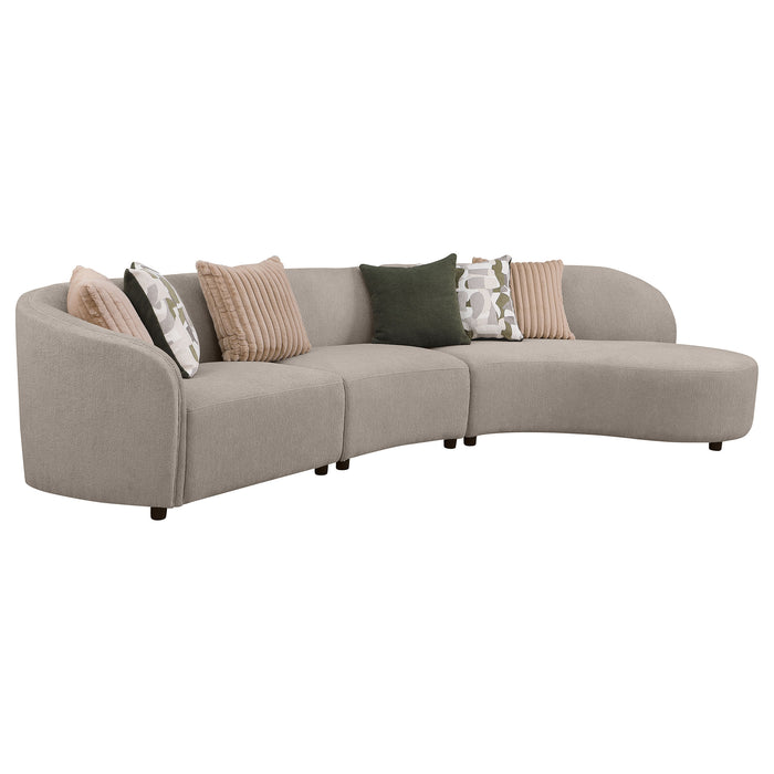 Fayette Stationary Sectionals - U&U Home Budget Furniture (Carteret, NJ)