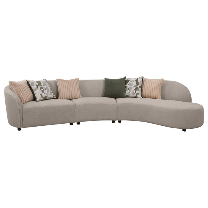 Fayette Stationary Sectionals - U&U Home Budget Furniture (Carteret, NJ)