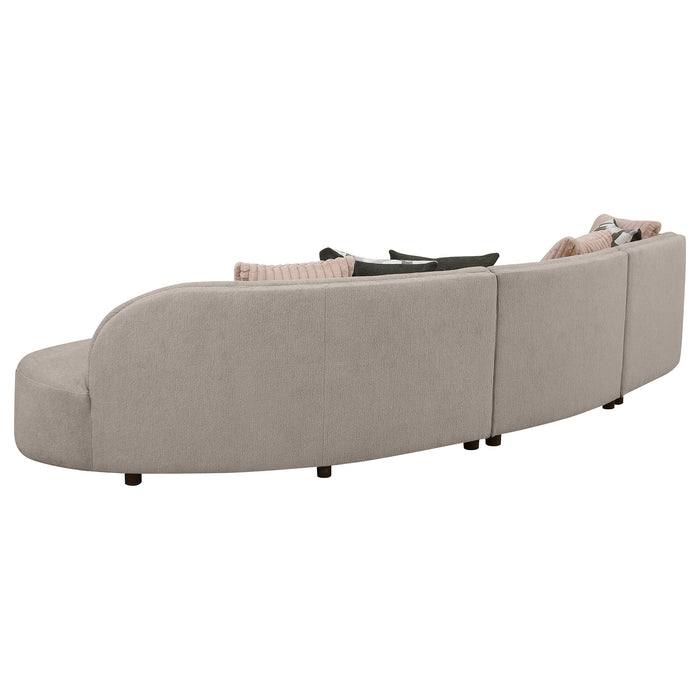 Fayette Stationary Sectionals - U&U Home Budget Furniture (Carteret, NJ)