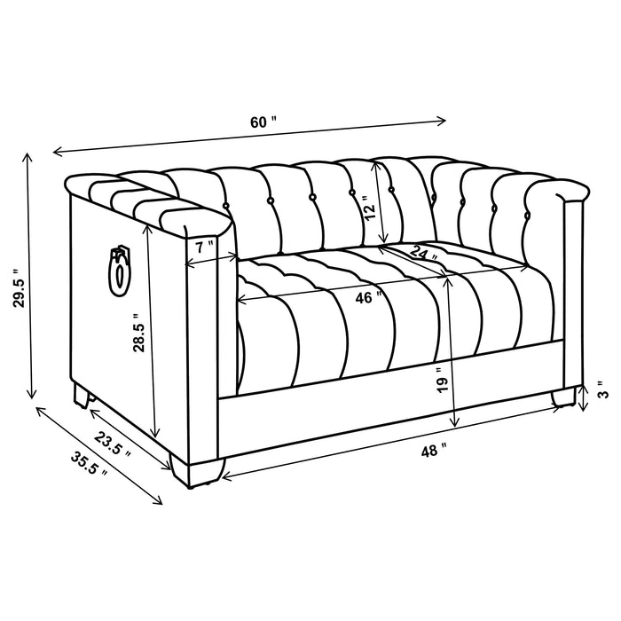 Chaviano Stationary 3 Pc Sets - U&U Home Budget Furniture (Carteret, NJ)