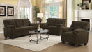 Clementine Upholstered Pillow Top Arm Living Room Set - U&U Home Budget Furniture (Carteret, NJ)